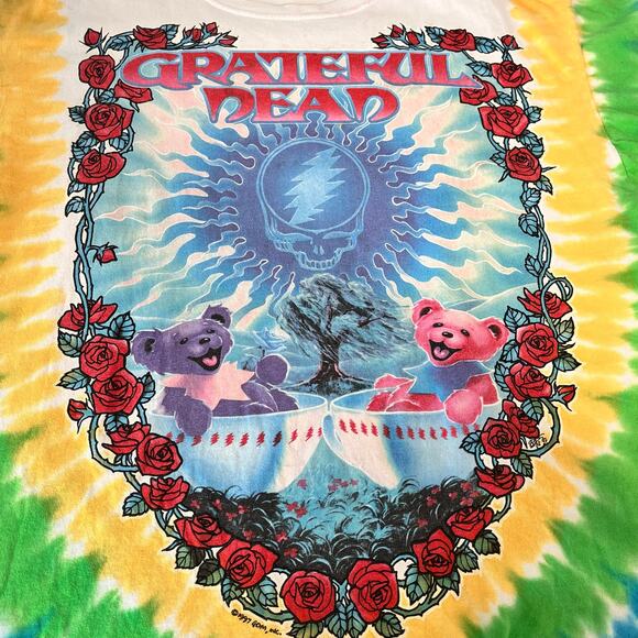Vintage 1997 Grateful Dead Scarlet Fire Tee Shirt Mens L - Picture 2 of 14